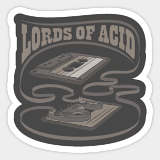 Lords of Acid Exposed Cassette Sticker